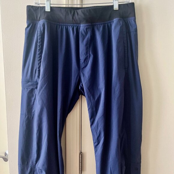 Men’s Lululemon Seawall Track Pant 2.0 Deep Navy / Black Size Large - Picture 3 of 10